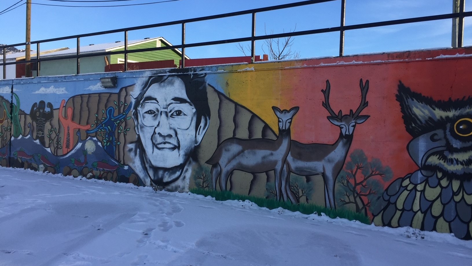 a mural by Chris