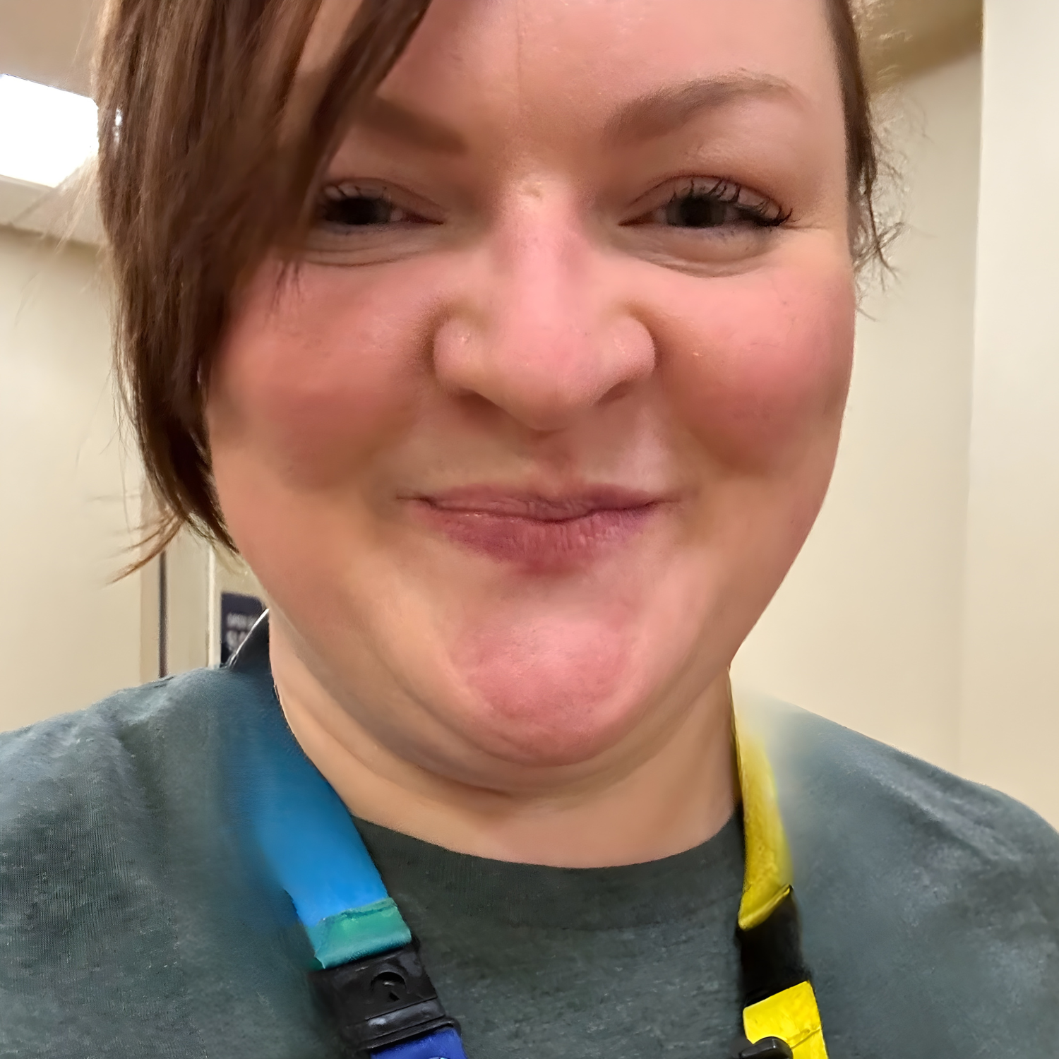 Emily Davidson Emily Davidson beams with positivity as she begins another day caring for patients at Kelowna General Hospital.