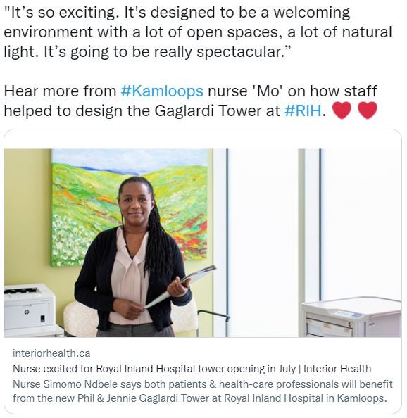 Kamloops nurse "Mo"