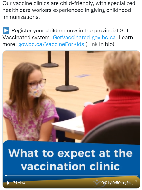 Social media posts you can share - Pediatric COVID-19 vaccinations