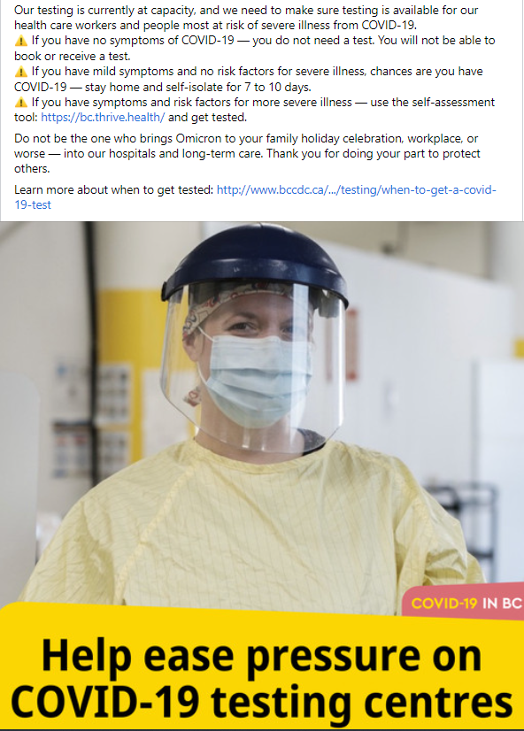 Social media posts you can share - COVID testing capacity