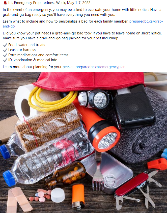 Emergency Preparedness Week