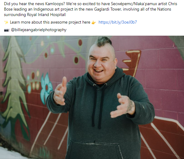 Chris Bose Artist Indigenous RIH