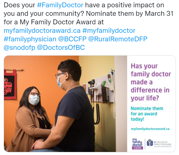 My Family Doctor Awards