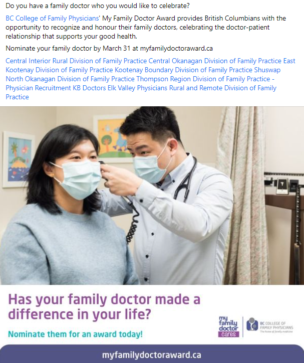 Family Doctor Awards