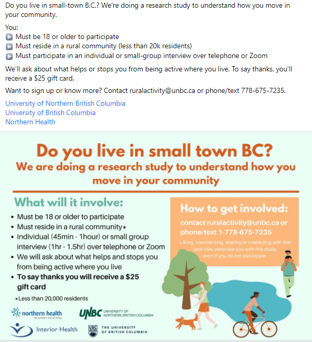 Rural Activity Study