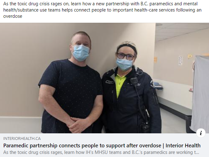 Facebook post about pandemic partnership for toxic drugs