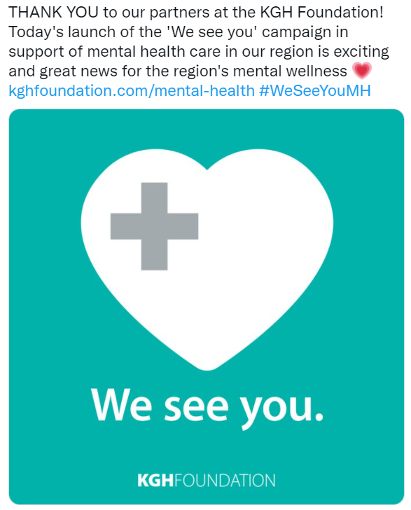 KGH Foundation - We See You