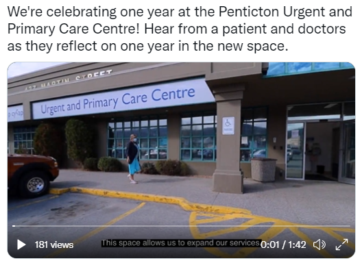 Social media posts you can share - Penticton UPCC Anniversary