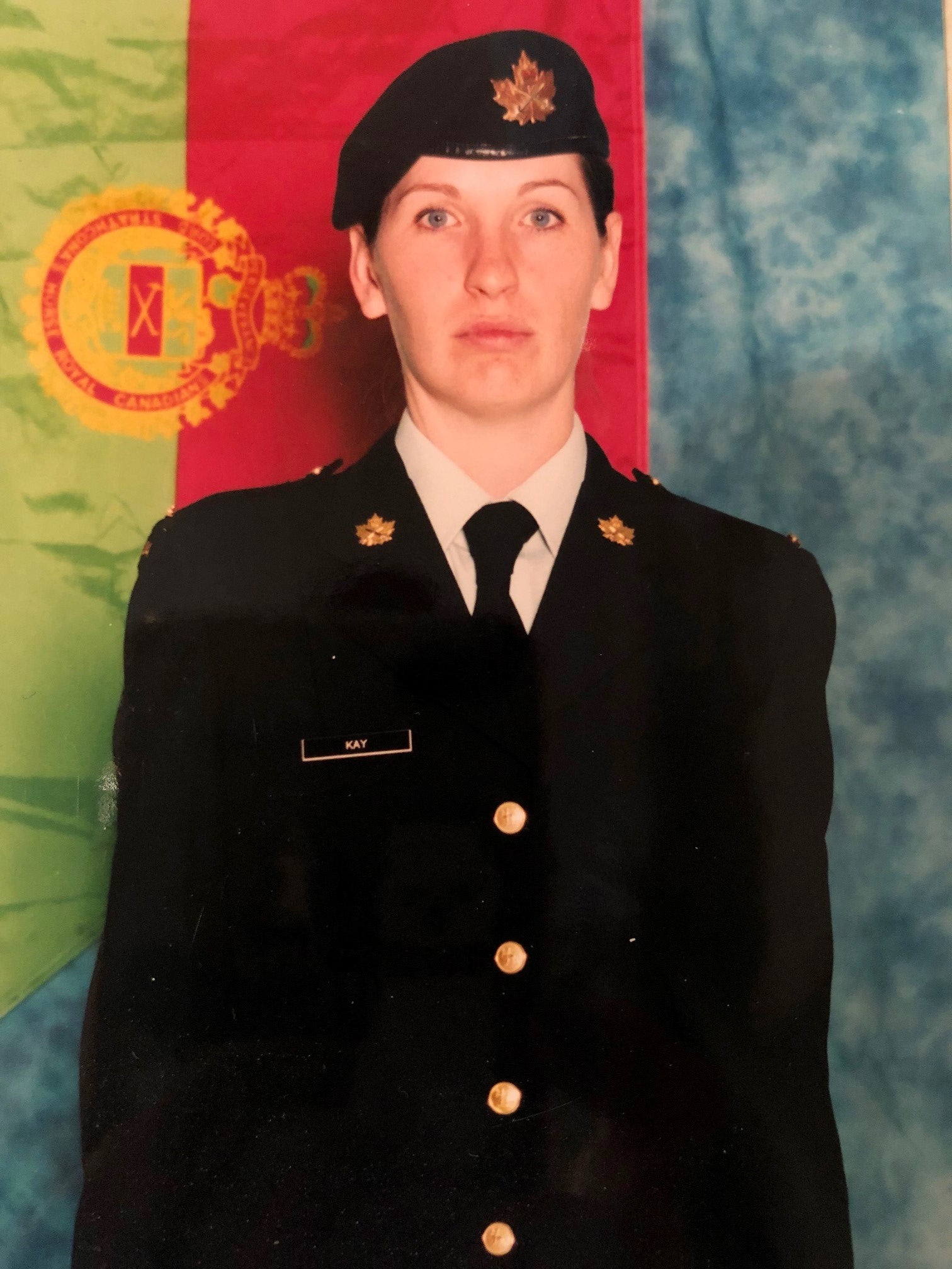 Carol Kay in uniform