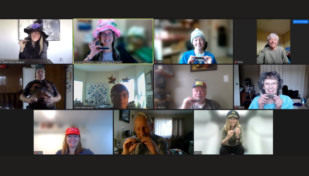 Harmonica lessons offer a unique form of lung disease rehab IH